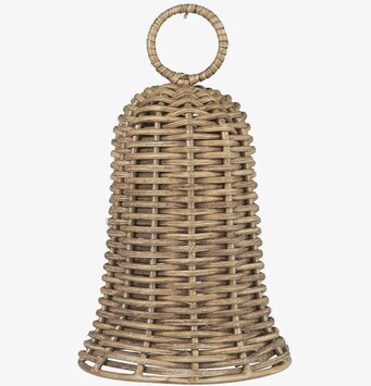 Bild av rottingklocka med tidlös och rustik design