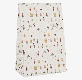 Bild av dekorativ julpåse med nostalgiska motiv