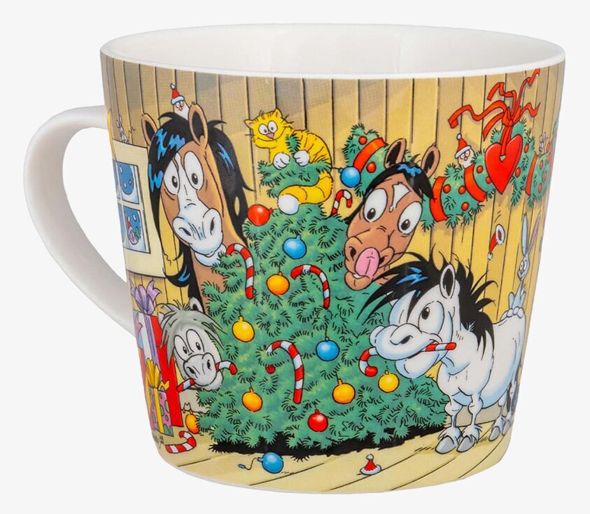 Porslinsmugg Mulle Jul 2023 från Lena Furberg by Martinex