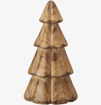 Bild av stiliserad träfigur som föreställer granträd