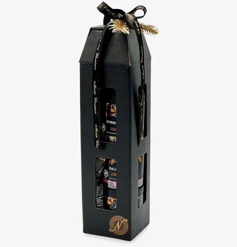 Foto av elegant och stilren förpackning med choklad