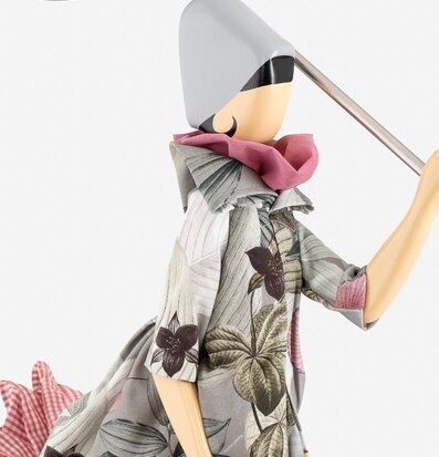 Bild av unik och lekfull bordslampa med stilren design