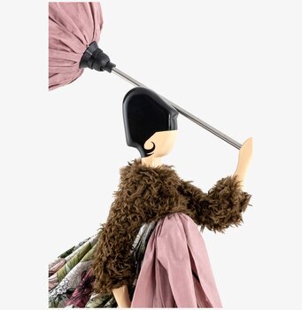 Bild av unik bordslampa med konstnärlig design