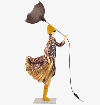 Bild av konstnärlig bordslampa med unik design