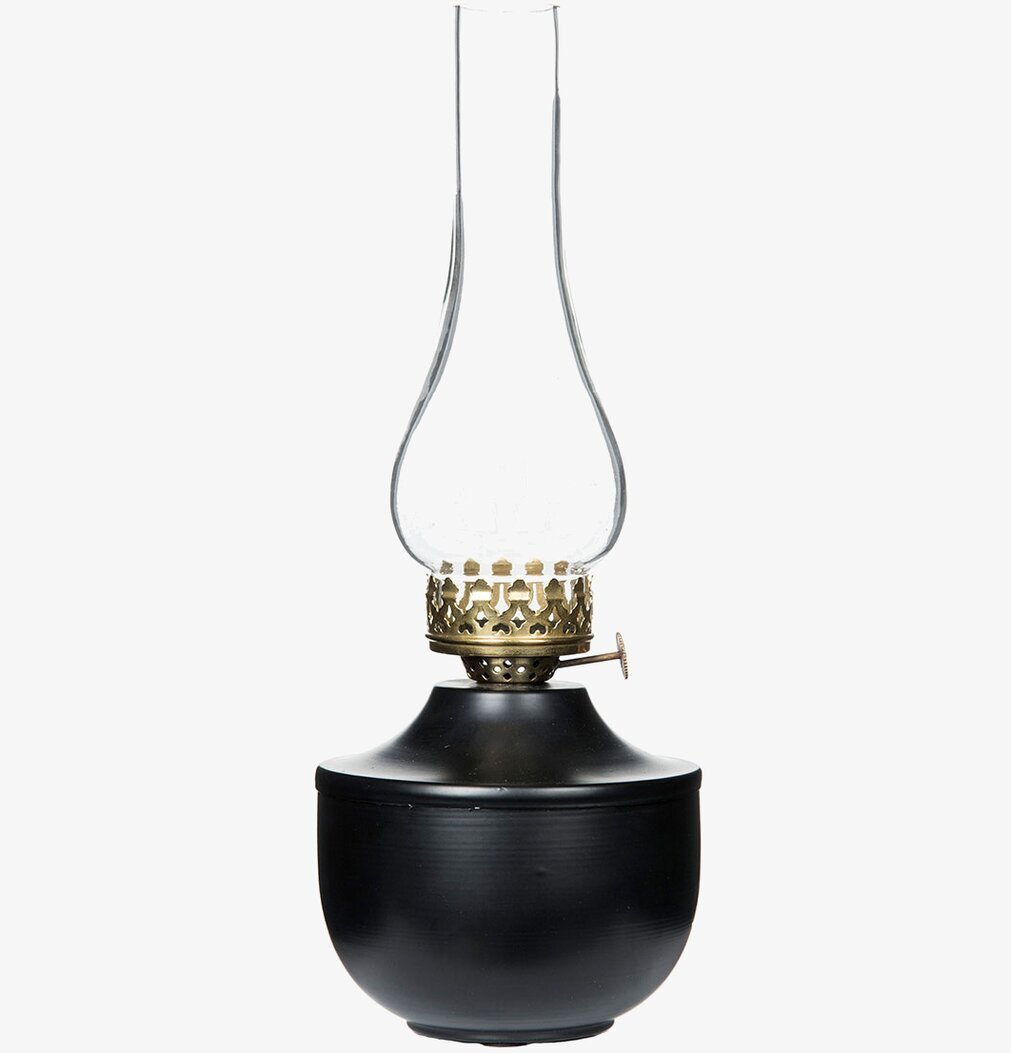 Ljuslykta Värmeljus Juno Emalj Svart från A Lot Decoration