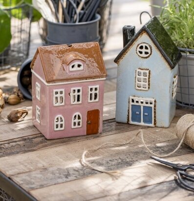 Bild av charmiga ljuslyktor i skandinavisk stil