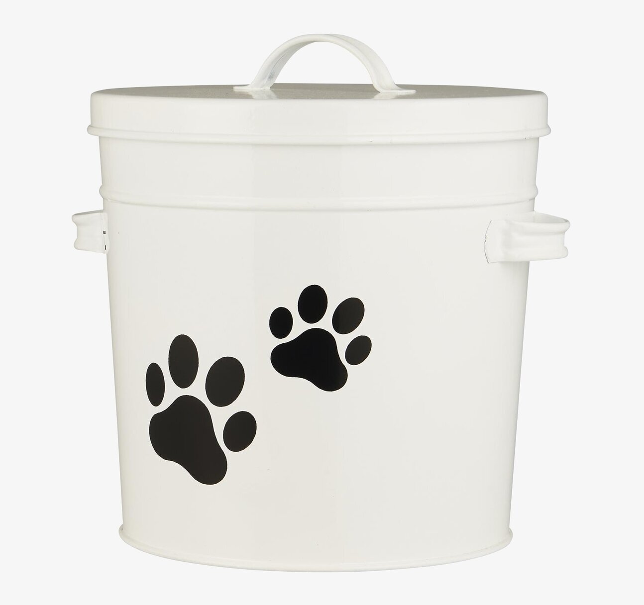 Hink Med Lock Vit Tassar från IB Laursen med tassavtryck