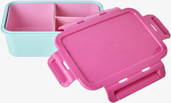 Bild av färgstark lunchlåda med praktisk design