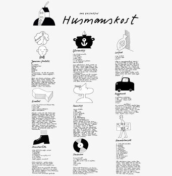 Bild av poster: Unik och lekfull svensk husmanskost