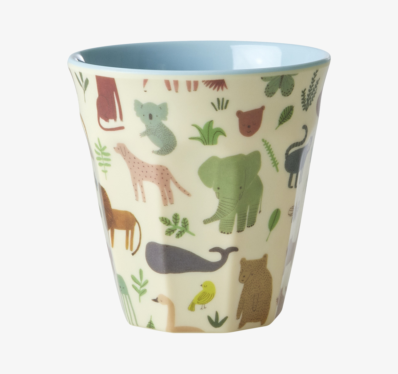 Liten Mugg Sweet Jungle Print Dusty Blue från Rice