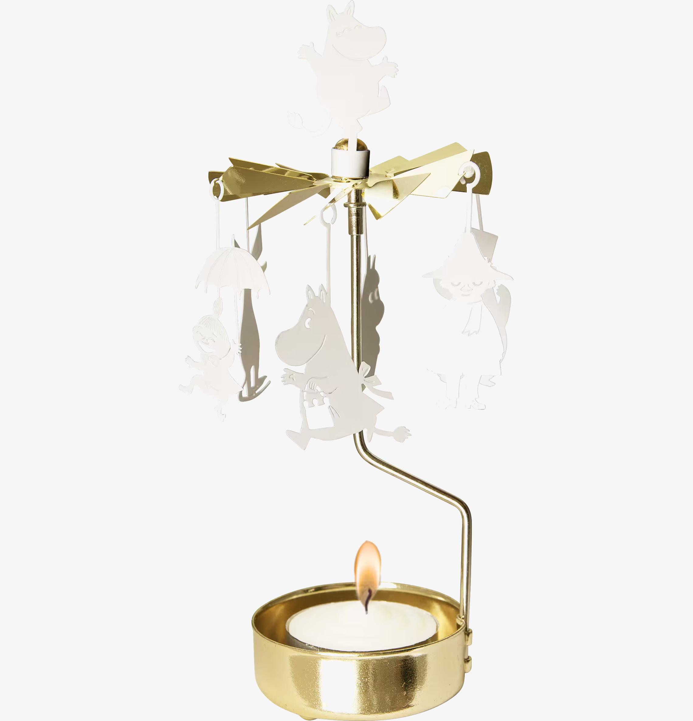 Bild av charmigt änglaspel med Muminfamiljen motiv