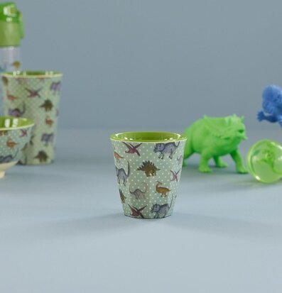 Bild med dinosauriemotiv: Lekfull och färgglad design