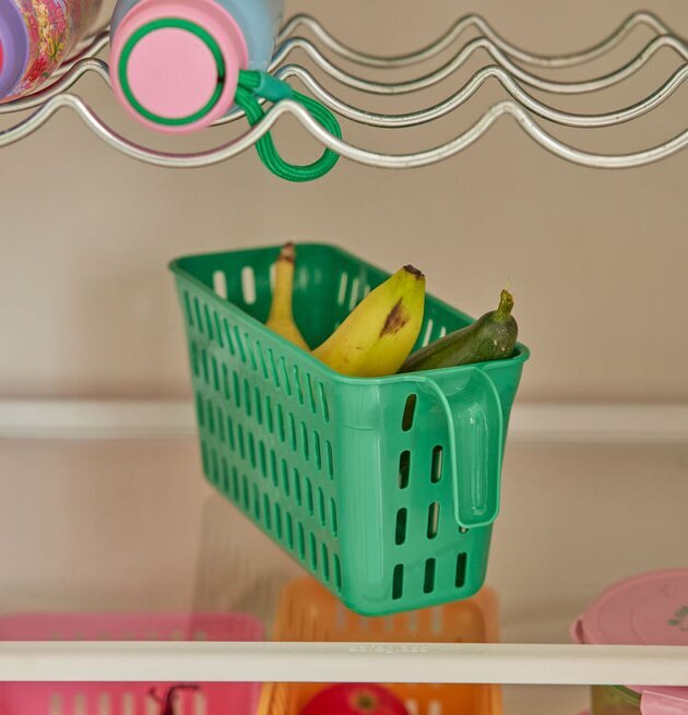 Plastbox Förvaring Grön från Rice med frukt och grönsaker