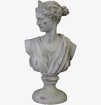 Bild av klassisk byst med tidlös skönhet och detaljrikedom