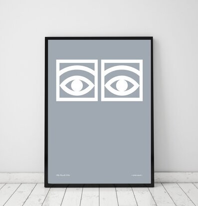 Bild av stilren väggaffisch med minimalistisk design