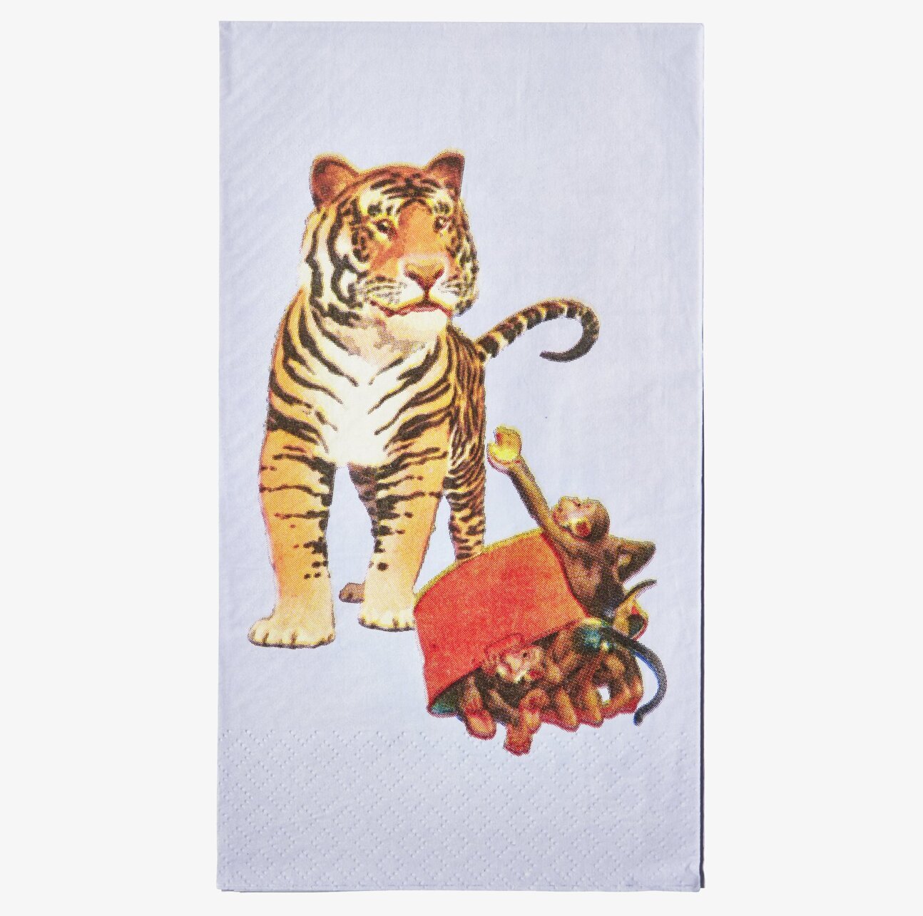 Lunchservetter 20-Pack från Rice med tiger- och apdesign