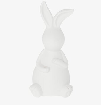 Bild av vit hare dekoration med minimalistisk stil