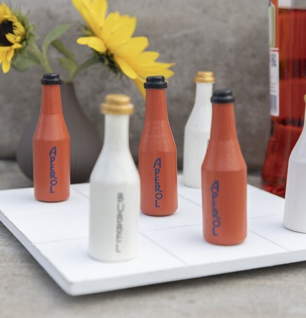 Tre I Rad - Aperol & Bubbel från Different Design utomhus