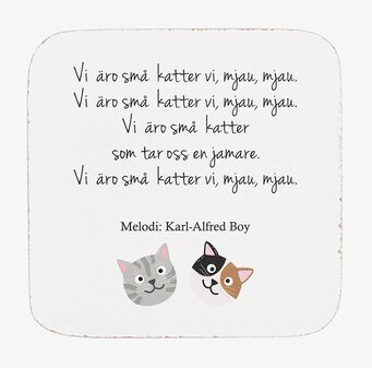 Bild av glasunderlägg med humoristisk snapsvisa