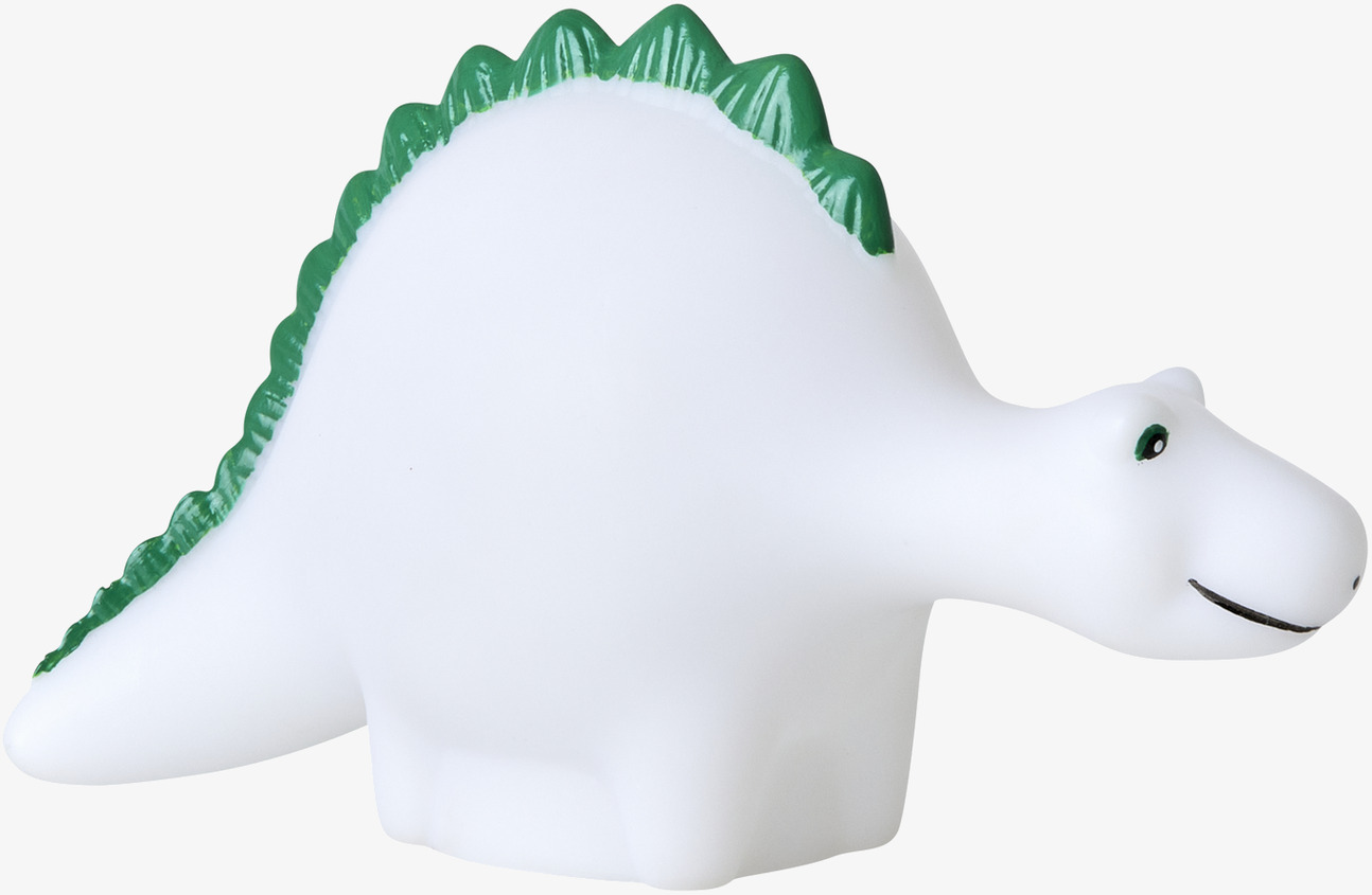 Lampa LED Dino från Rice med lekfull dinosauriedesign