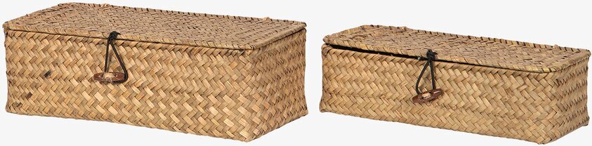 Korg med Lock Set/2 från A Lot Decoration, två storlekar