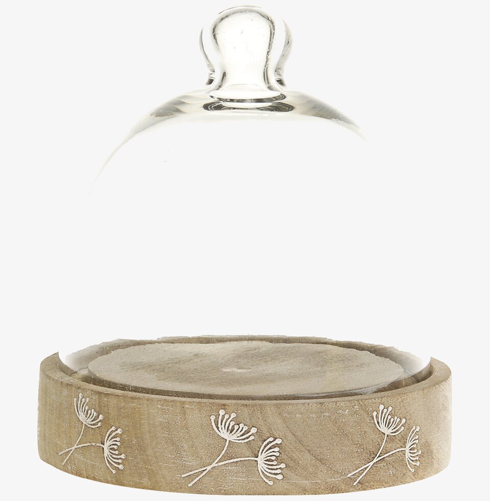 Serveringskupa Tours Natur från Chic Antique på träfat