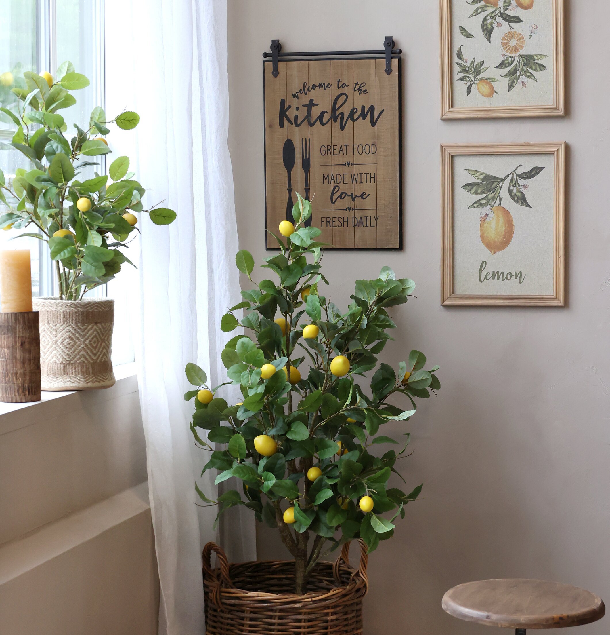 Väggskylt - Welcome To The Kitchen från Chic Antique i kök