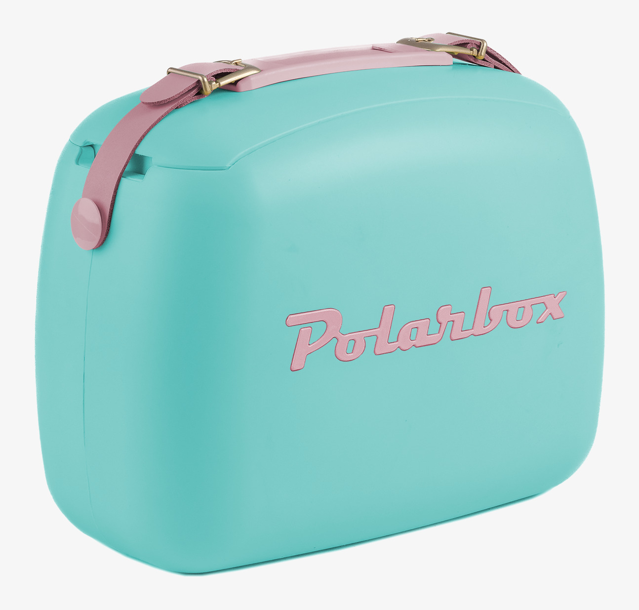 Kylväska POP 6 Liter Turkos från Polarbox mot vit bakgrund