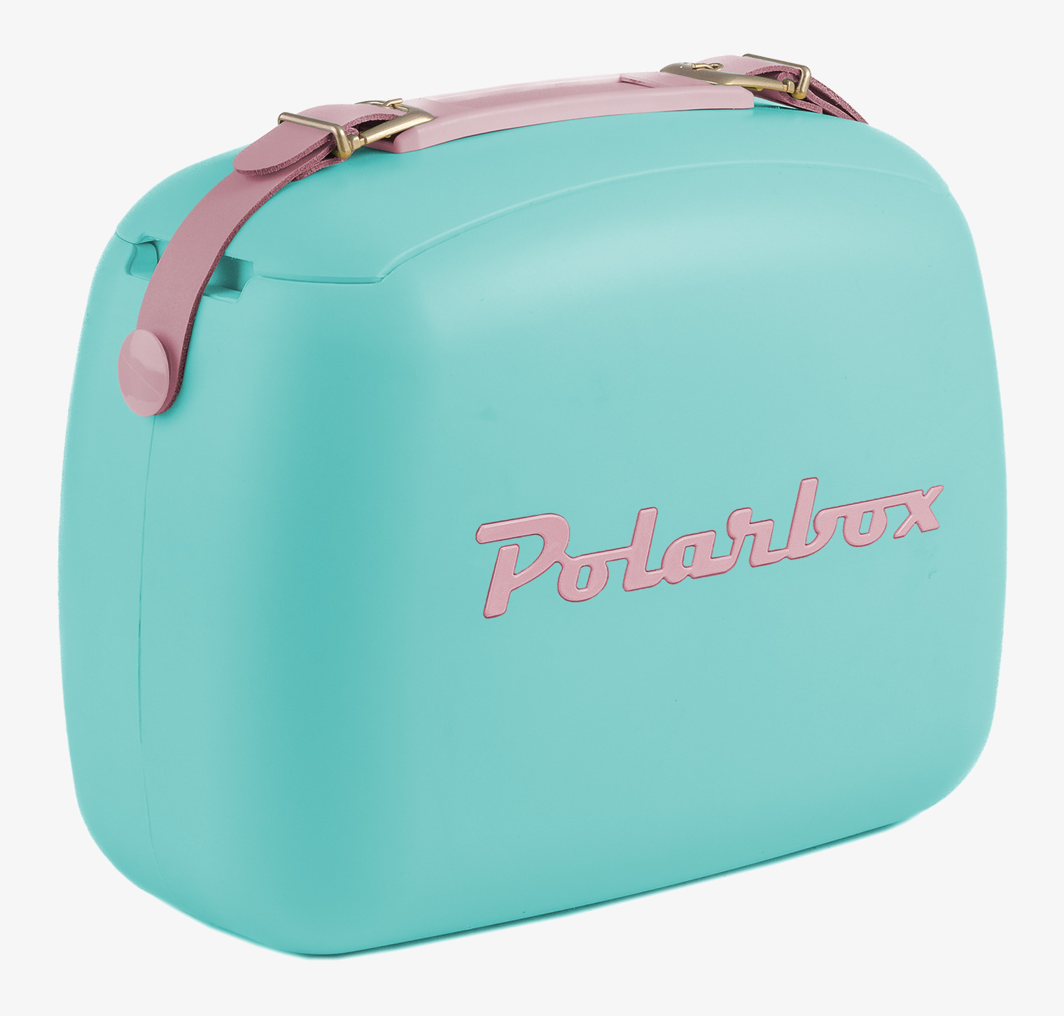 Kylväska POP 6 Liter Turkos från Polarbox mot vit bakgrund