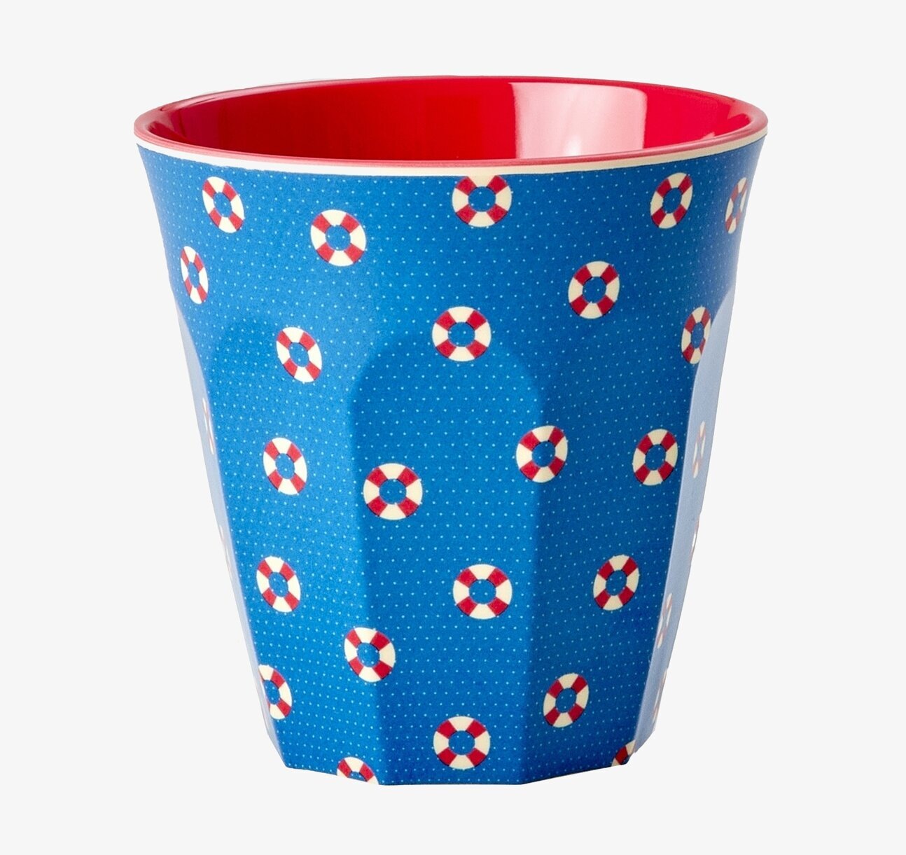 Melaminmugg Lifeline Print från Rice med nautiskt motiv