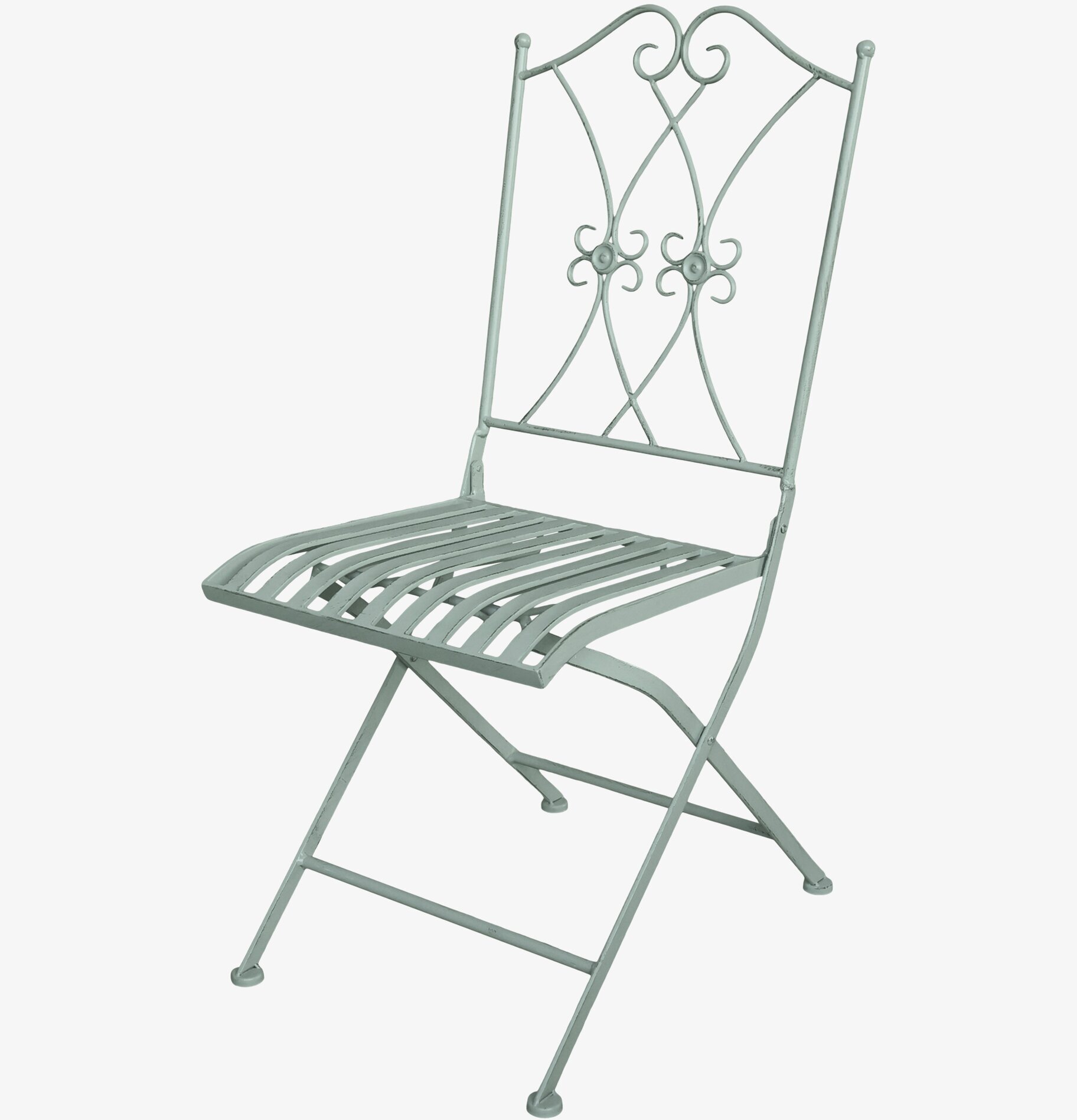 Caféstol 2-Pack Antique Verte från Chic Antique i trädgård