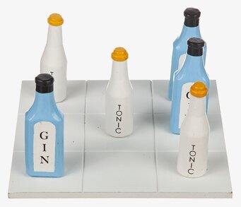 Bild av kreativt och stilrent Tre I Rad-spel