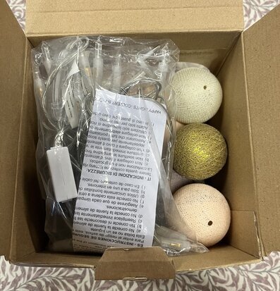 Ljusslinga Happy Lights - Paris 20 Bollar Stickkontakt (fynd-id 1)