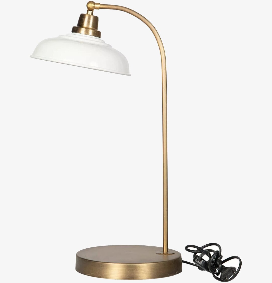 Bordslampa Noa Emalj Shell från A Lot Decoration på bord