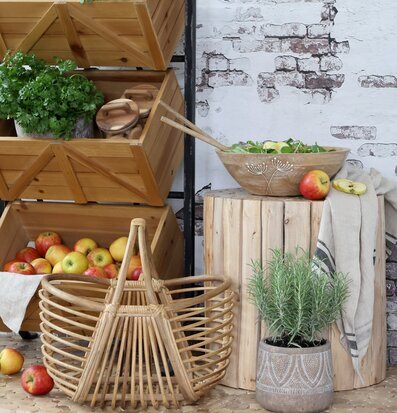 Bild av rustik inredning med naturliga element