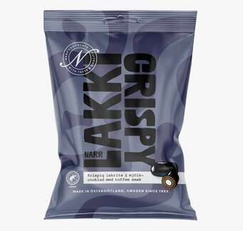 Bild av stilren förpackning med svensk chokladkvalitet