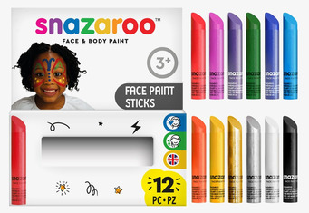 Bild av ansiktsmålningskritor för kreativ användning