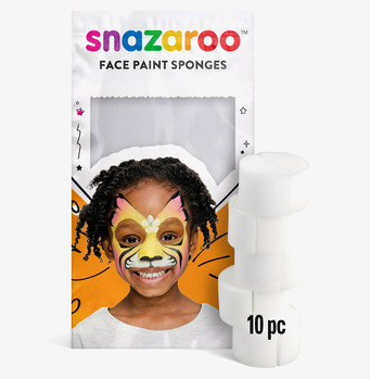 Foto av färgglada makeupsvampar för ansiktsmålning