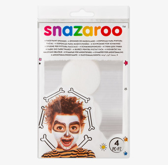 Bild av färgglada makeupsvampar för ansiktsmålning