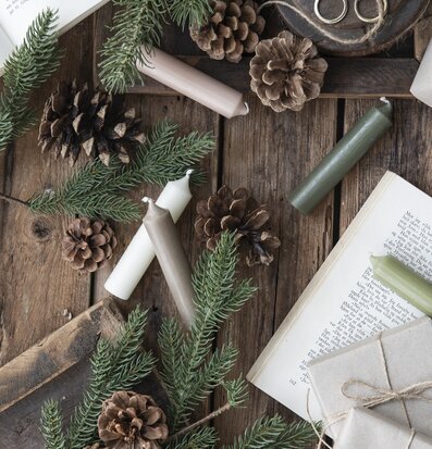 Foto av harmonisk arrangering med naturliga element