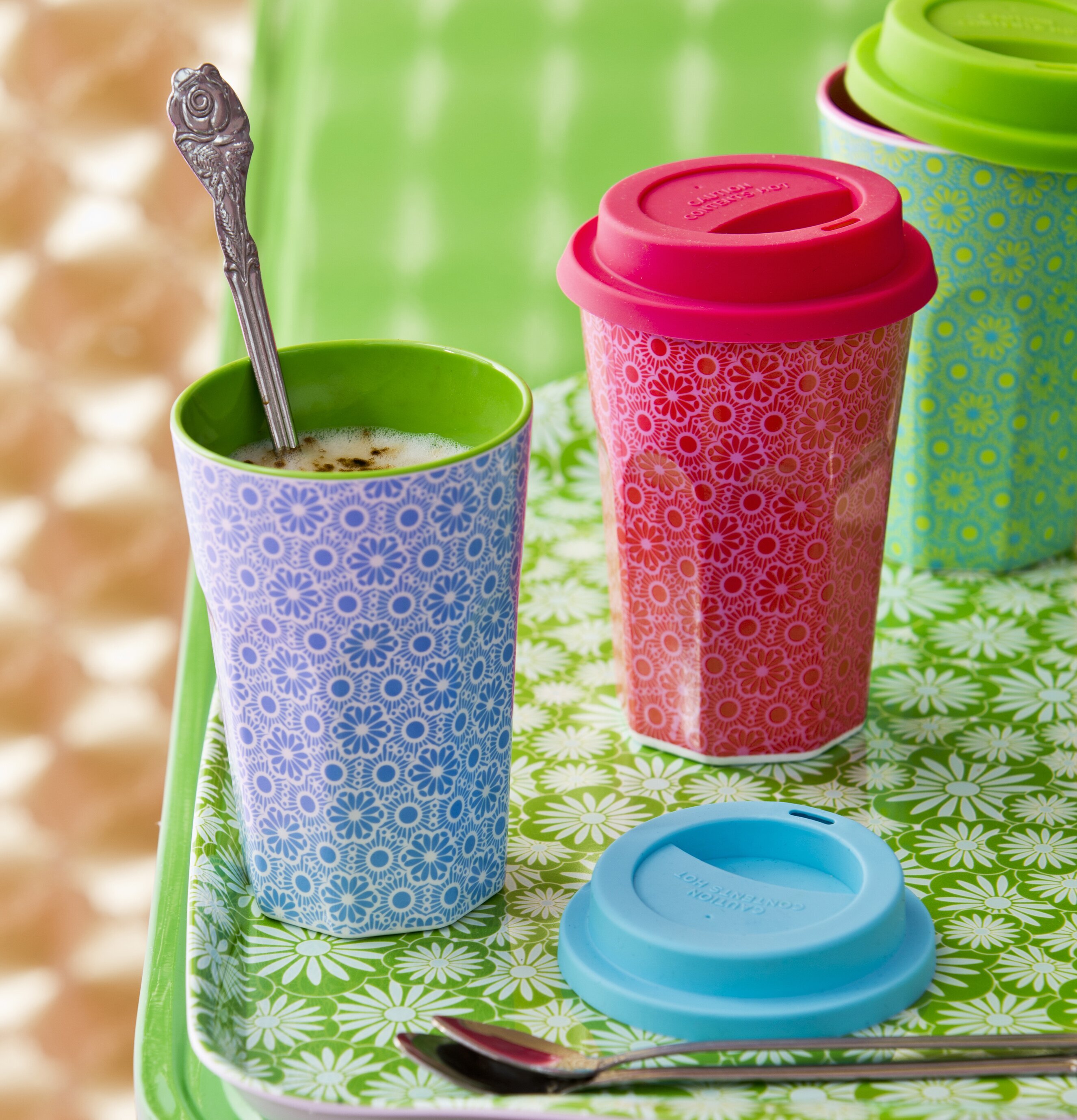 Silikonlock Original från Rice i färgglada varianter på koppar