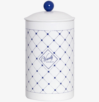 Bild av dekorativ och funktionell plåtburk för köket