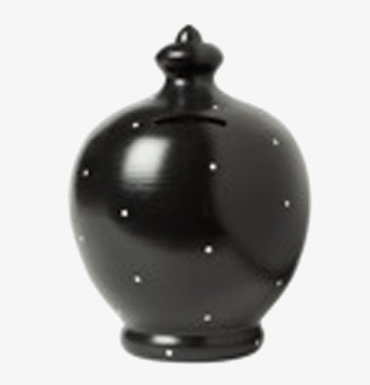 Bild av elegant sparbössa med unik design och stil