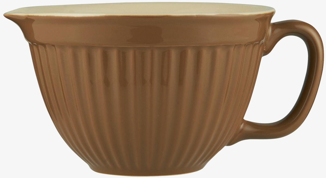 Vispskål Mynte Hazelnut från IB Laursen i stengods