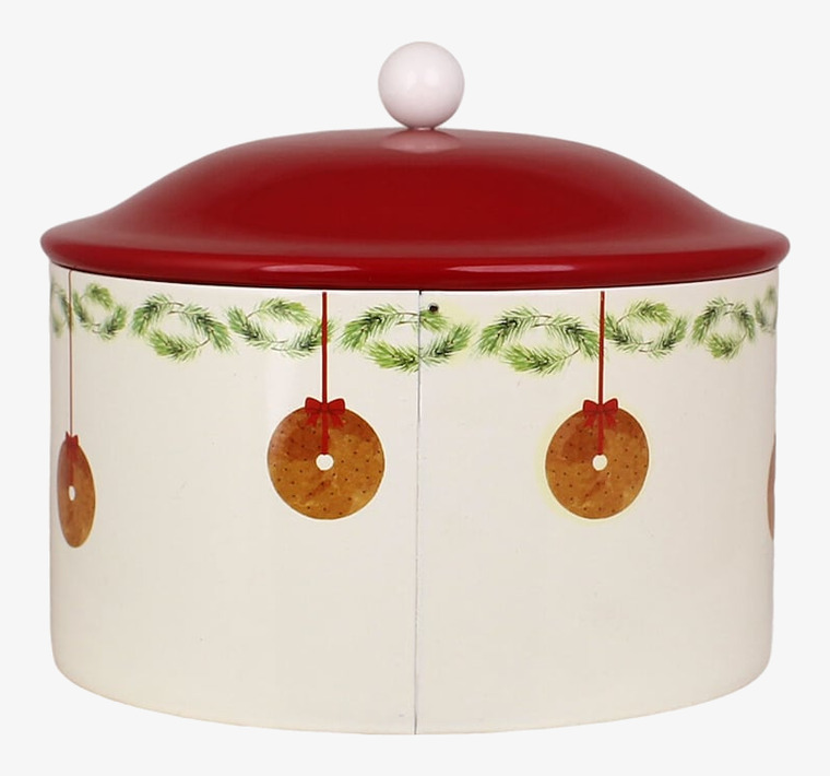 Plåtburk Aina Knäckebröd från Strömshaga med naturmotiv