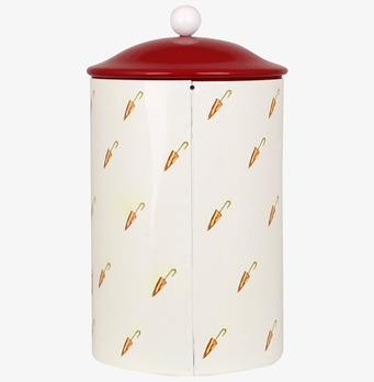 Foto av julgodisburk med unik design och funktion