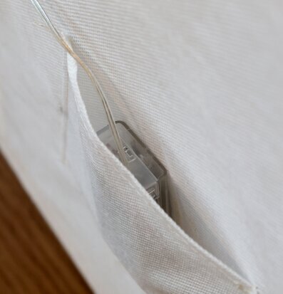 Bild av LED-tavla med rustik design och funktionalitet