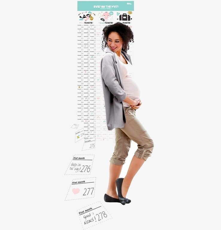 Baby On The Way kalender från Propaganda, blivande mamma