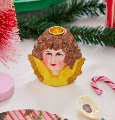 Bild: Färgglad och festlig bordsskådeplats för jul