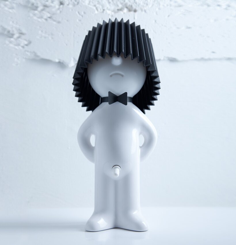 Fluga till Mr.P One Man Shy från Propaganda, vit figur